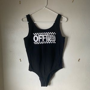 Vans OTW bodysuit/ one piece